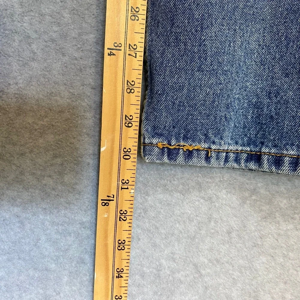 LEVIS 505 Jeans Mens 38x30 Straight Leg Blue Casual Cowboy Cotton Denim NEW